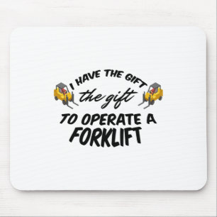 Forklift Gift Mouse Mat