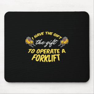 Forklift Gift Mouse Mat