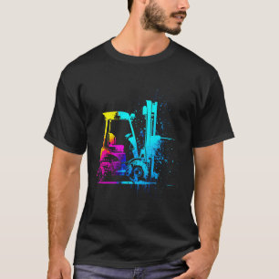 Forklift Operator Forklift Driver Warehouse Clerk T-Shirt