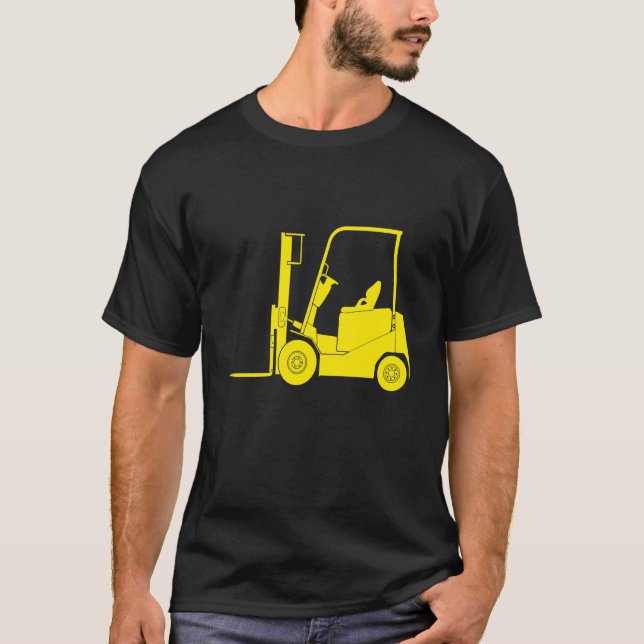Forklift Operator - Funny Driver Forklifter  T-Shirt (Front)