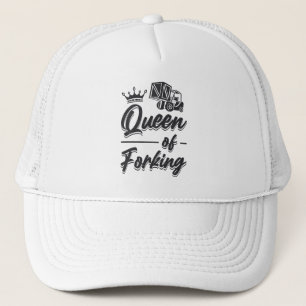 Forklift Operator Queen Of Forking Driver Gift Trucker Hat