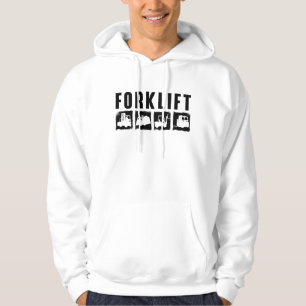 Forklift Quote Forklift Operator Driver Worker Hoodie