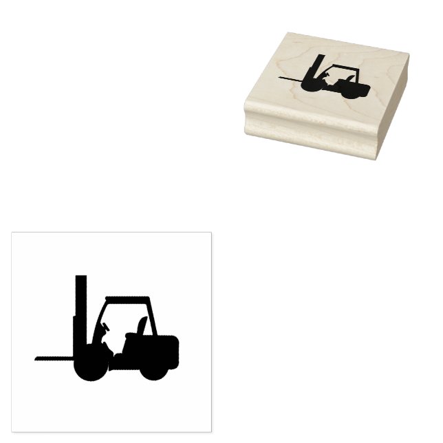 forklift rubber stamp (Stamped)