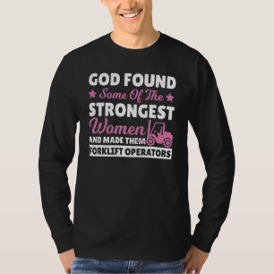 Forklift Truck Forklift Driver Certified Forklift T-Shirt