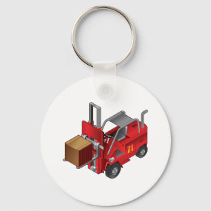 Forklift Truck Key Ring