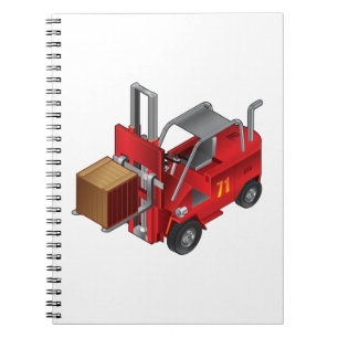 Forklift Truck Notebook