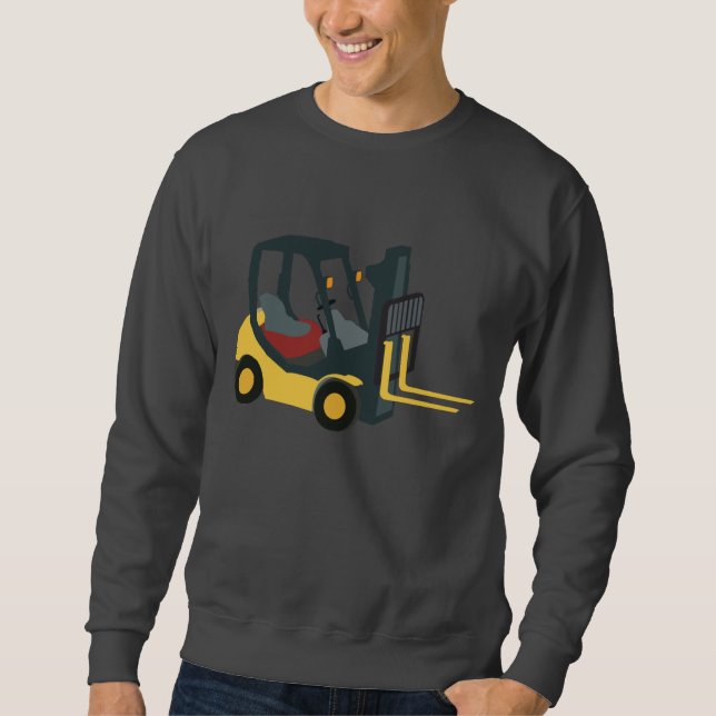 Forklift Truck Sweatshirt (Front)