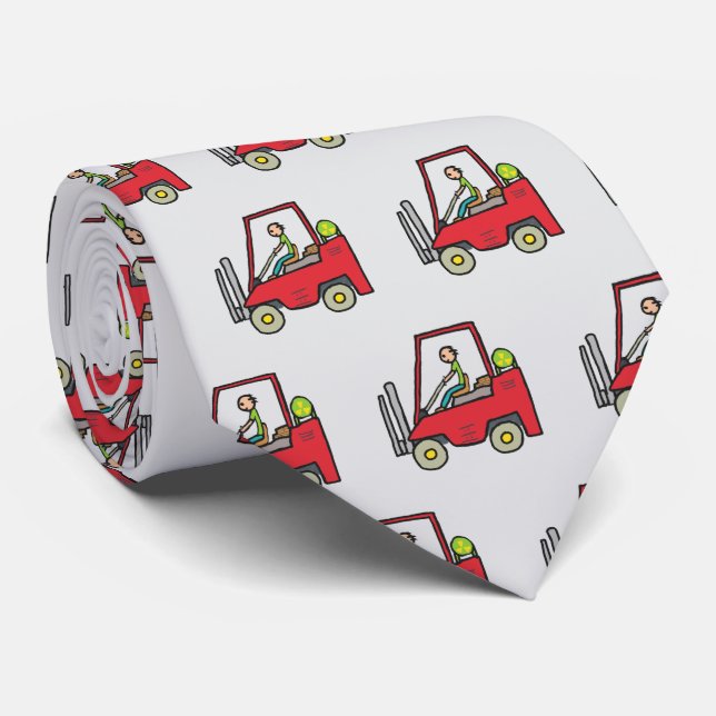 Forklift Truck Tie (Rolled)