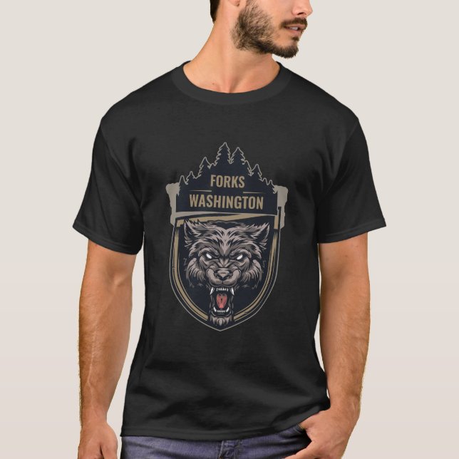 Forks Washington T-Shirt (Front)