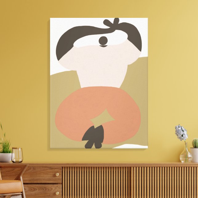 Form & Flow  Canvas Print (Insitu(LivingRoom))