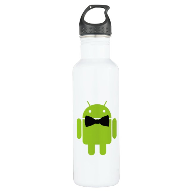 Formal Atire Android Robot 710 Ml Water Bottle (Front)