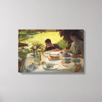 Formal Breakfast in the Garden