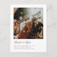 Formal Caption Engagement Save the Date