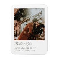 Formal Caption Wedding Engagement Save the Date