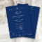 Formal Celestial Elegant Blue Wedding Details and 