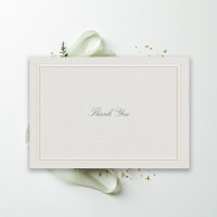Formal Classic Green Elevated Frame Ecru Wedding