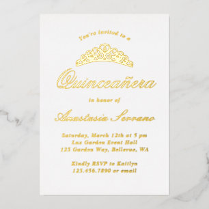 Formal Elegant Quinceanera