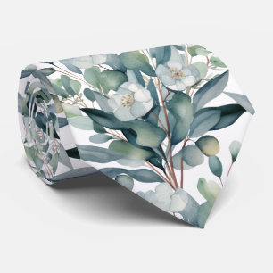 Formal Eucalyptus Neck Ties Simple and Classic