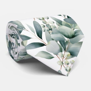 Formal Eucalyptus Neck Ties Simple and Classic