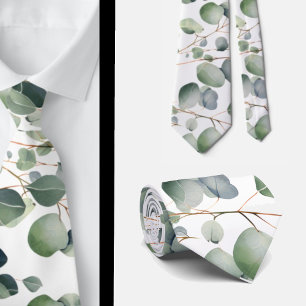 Formal Eucalyptus Neck Ties Simple and Classic