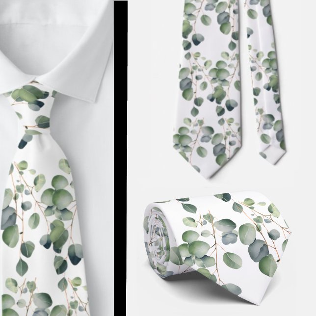 Formal Eucalyptus Neck Ties | Simple and Classic (Creator Uploaded)