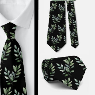 Formal Eucalyptus Neck Ties Simple and Classic