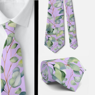 Formal Eucalyptus Neck Ties Simple and Classic