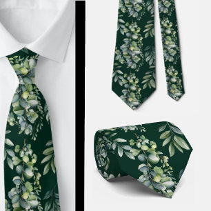 Formal Eucalyptus Neck Ties Simple and Classic