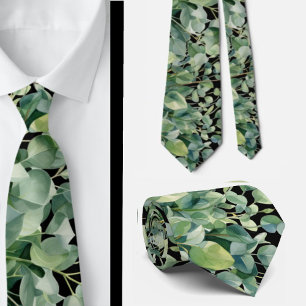 Formal Eucalyptus Neck Ties Simple and Classic