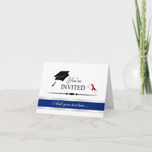 Formal Graduation Invitations - Customise