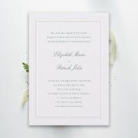 Formal Modern Classic Elegant Green Pearl Wedding