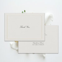 Formal Modern Classic Elevated Frame Ecru Wedding
