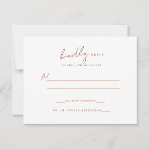 Formal Rustic Floral Crest RSVP Monogram Wedding