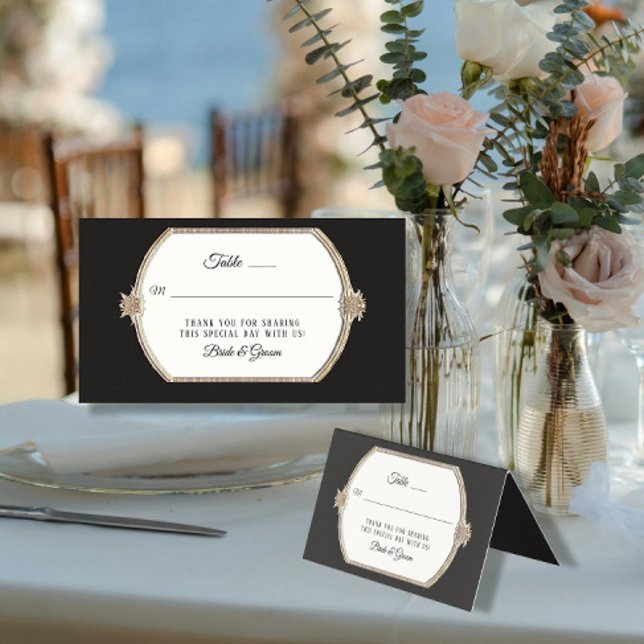 Formal Victorian Elegant Black n Gold Reception (Creator Uploaded)