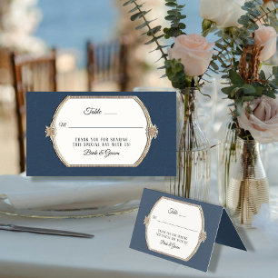 Formal Victorian Elegant Blue and Gold Reception