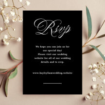 Formal Wedding Typography
