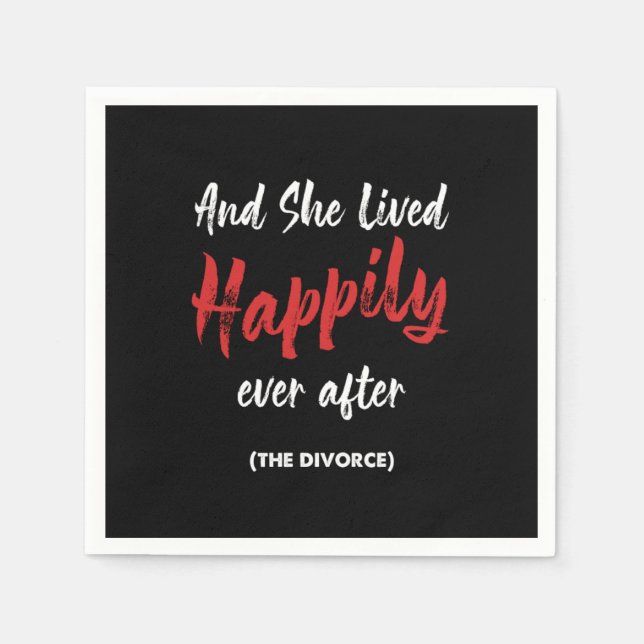 Former Couple Funny Marriage Sarcasm Sarcastic Gif Napkin (Front)