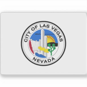 Former flag of Las Vegas, Nevada (1968), USA