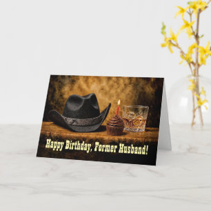 Former Husband Ex Husband Birthday Humour Card
