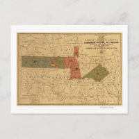 Former Limits of Cherokee "Nation of" Indians