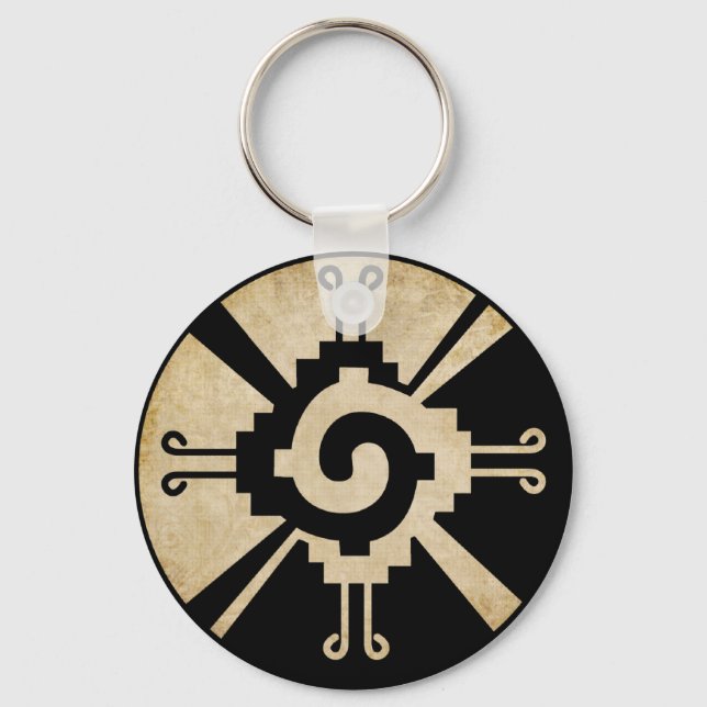 Former Mayan Hunab-Ku Key Ring (Front)