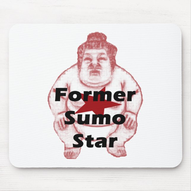 Former Sumo Star Mouse Mat (Front)