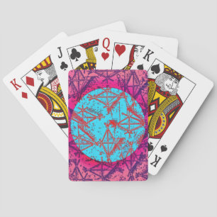 Formica Moon, Formica Sky Playing Cards