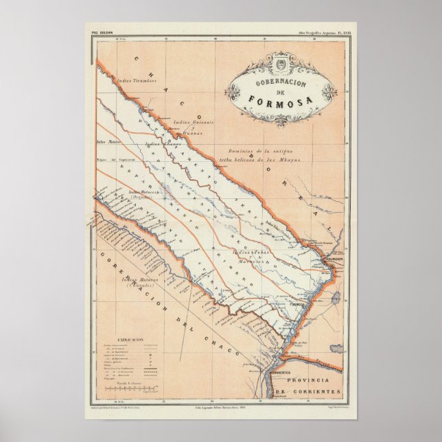 Formosa, Argentina Poster (Front)