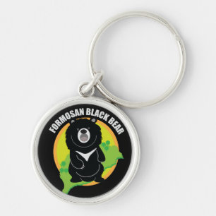 Formosan(Taiwan) black bear Logo Key Ring