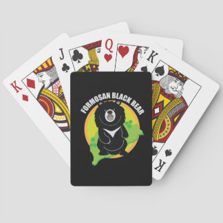Formosan(Taiwan) black bear Logo Playing Cards
