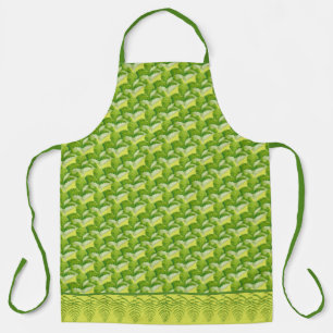 Forms in Green on an Apron