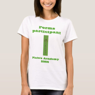 Forms participant, Plato's Academy LADIES babydoll T-Shirt