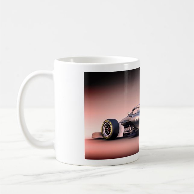 formula1 racing car coffee mug (Left)