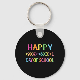 Formula 100 Days Of School Fun Math Teacher 100th Key Ring